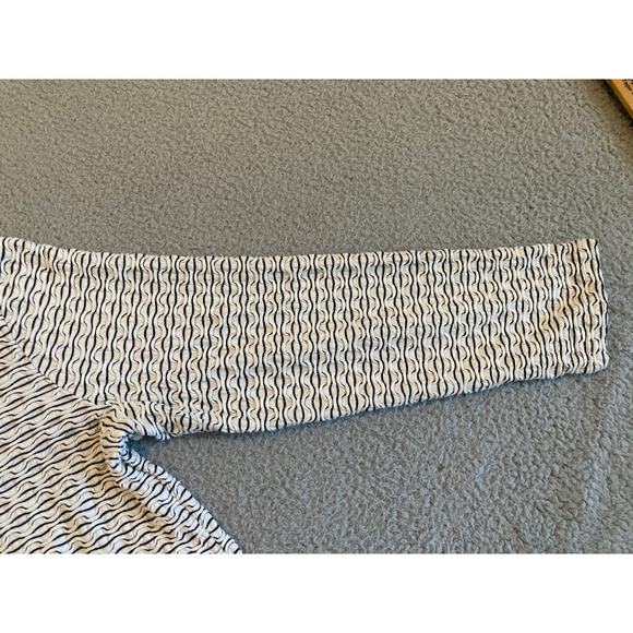 Tianello Ashton Tunic Top XL Knit Jersey White Black Boho Beach Steve Barraza - Picture 4 of 16